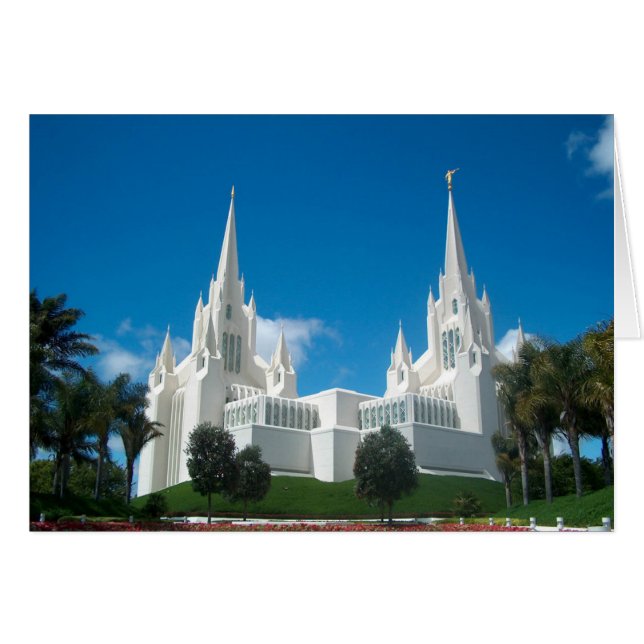 San Diego LDS Temple (Front Horizontal)