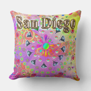 San Diego Lucky Golden Pillow