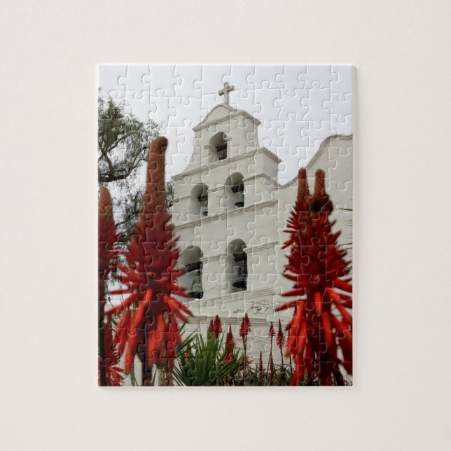 San Diego Mission Jigsaw Puzzle (Vertical)