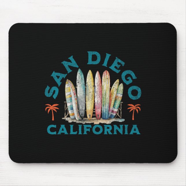 San Diego  Mouse Pad (Front)