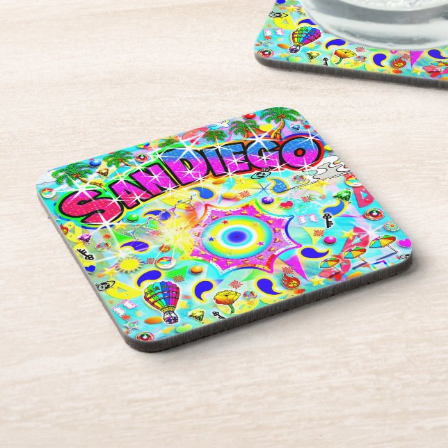 San Diego Mystic Dance  Coaster (Left Side)