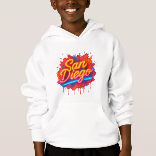 San Diego Neon Street Art – Colourful Retro Script