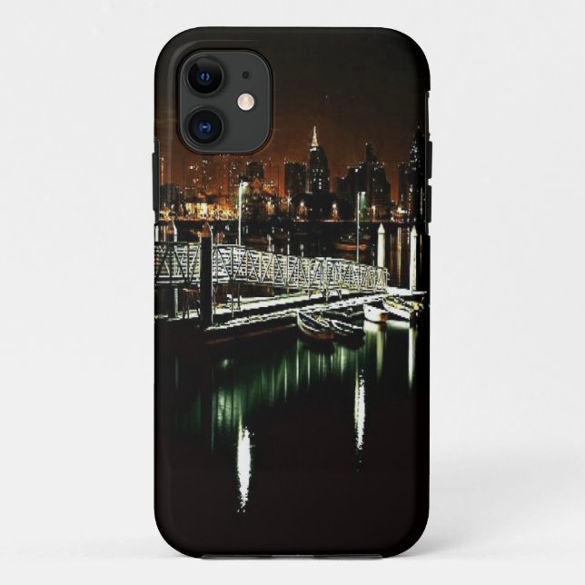 San Diego Night Skyline Case-Mate iPhone Case (Back)