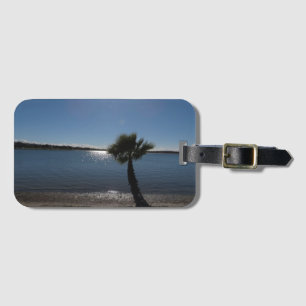 San Diego Palm Tree Luggage Tag