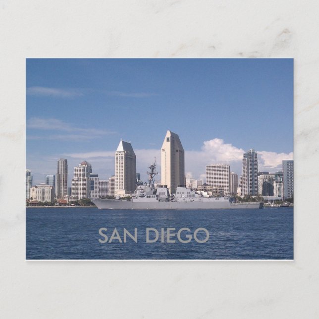 SAN DIEGO POSTCARD (Front)