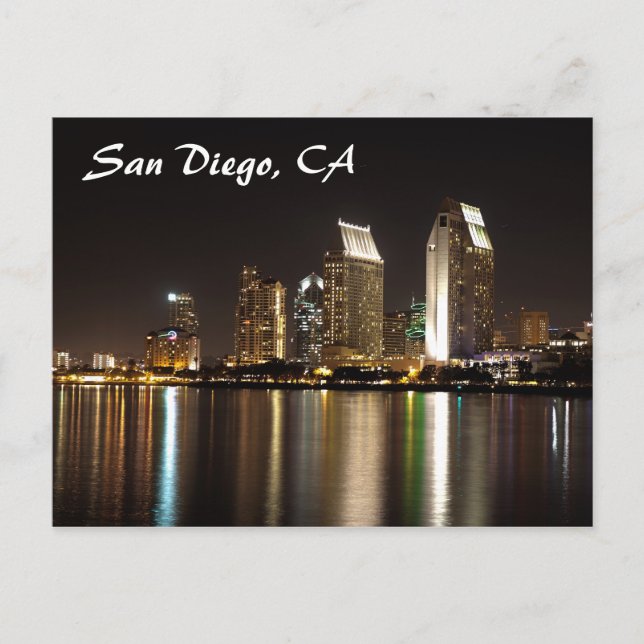 San Diego Postcard (Front)
