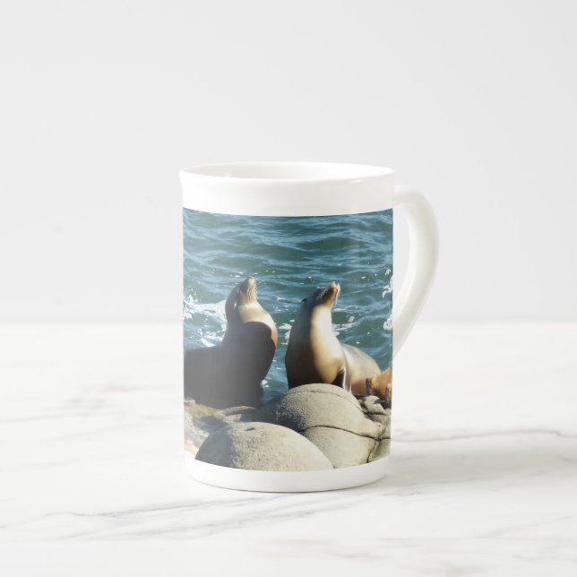 San Diego Sea Lions Bone China Mug (Front Right)