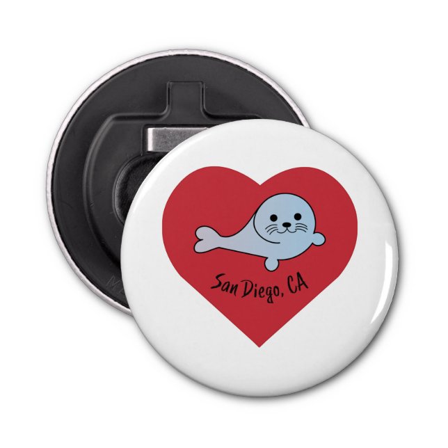 San Diego Seal Bottle Opener (Front)