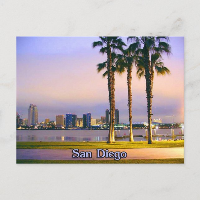 San Diego Shoreline Postcard (Front)
