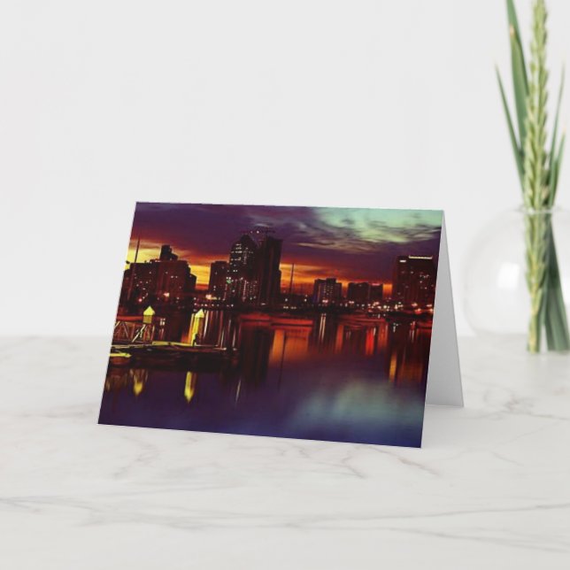 San Diego Skyline Card (Front)