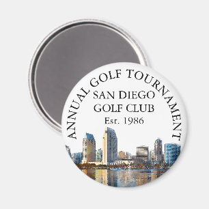 San Diego Skyline Golf Club Tournament Custom Magnet