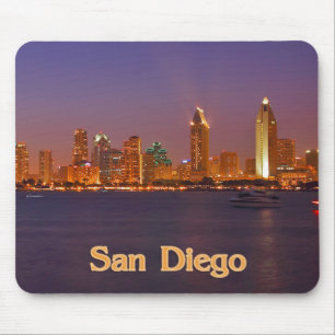 San Diego Skyline Mouse Pad