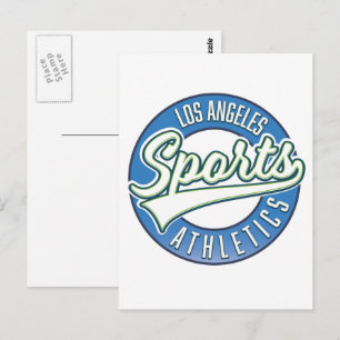 San Diego Sports Athletic logo Postcard