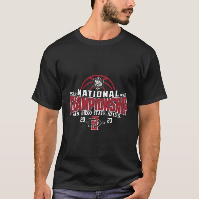 San Diego State Aztecs National Championship 2023  T-Shirt (Front)