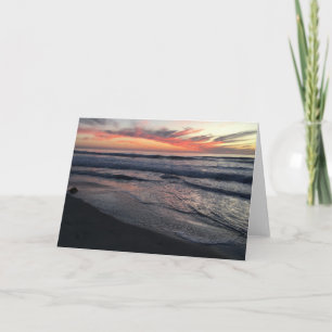 San Diego Sunset Card