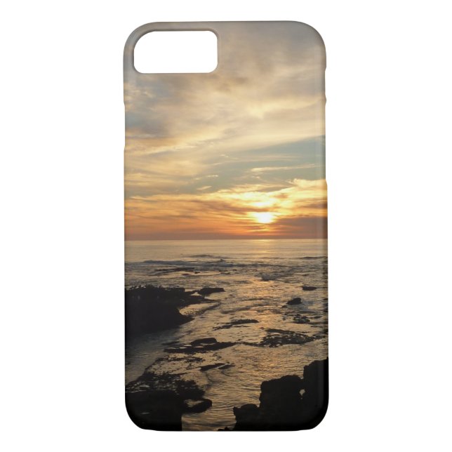San Diego Sunset I California Seascape Case-Mate iPhone Case (Back)