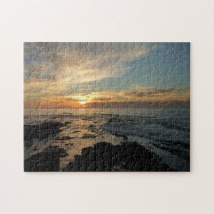 San Diego Sunset I California Seascape Jigsaw Puzzle