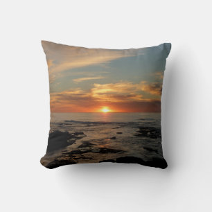 San Diego Sunset II California Seascape Cushion