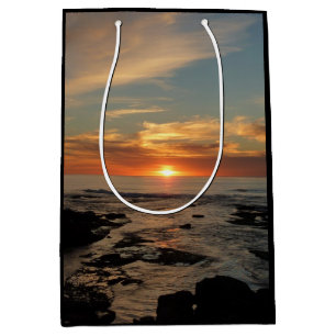 San Diego Sunset II California Seascape Medium Gift Bag