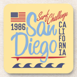 San Diego Surf Challenge 1986 Coaster