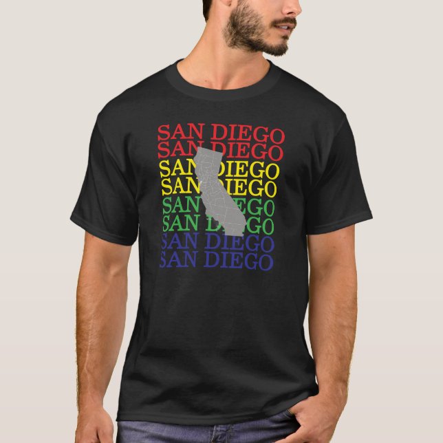 San Diego T-shirt  (Front)