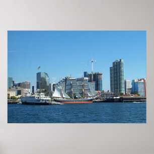 San Diego & the Star of India Poster