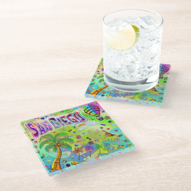 San Diego Timeless Melody Coaster (Angled)