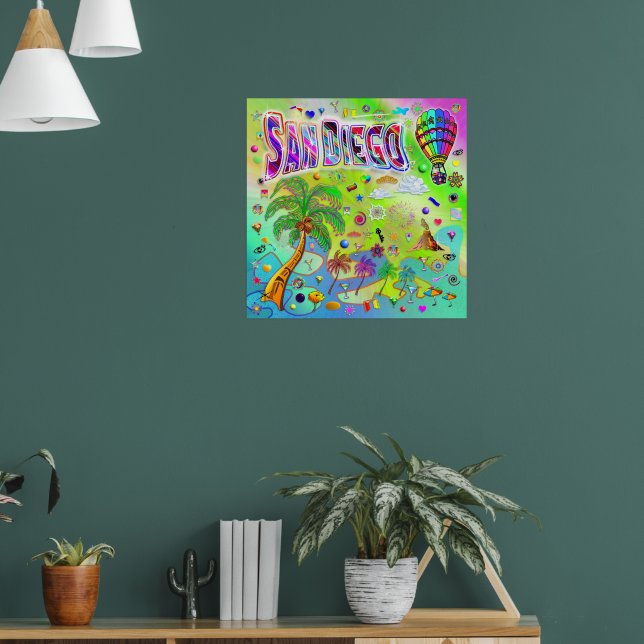 San Diego Timeless Melody Poster (Living Room 1)