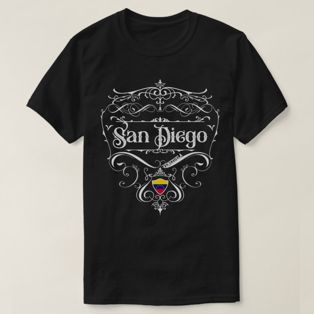 San Diego Vintage design 1 T-Shirt (Design Front)