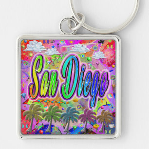 San Diego Vista Express Keychain