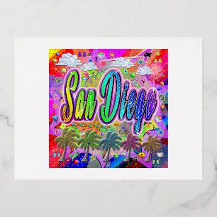 San Diego Vista Express Postcard