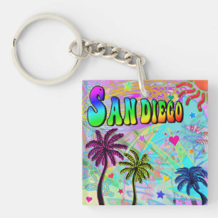 San Diego Vivid Romance Keychain