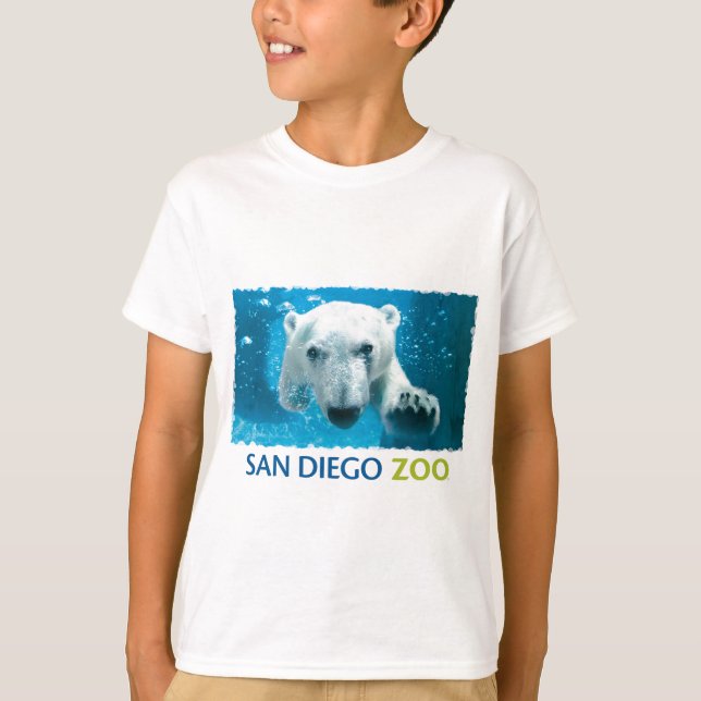 San Diego Zoo Polar Bear T-Shirt (Front)