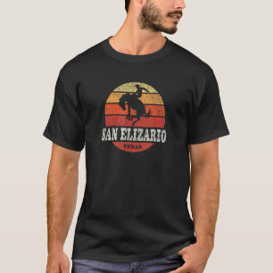 San Elizario TX Vintage Country Western Retro T-Shirt