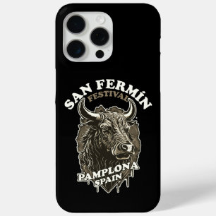 San Fermin Festival - Running Of The Bulls iPhone 15 Pro Max Case
