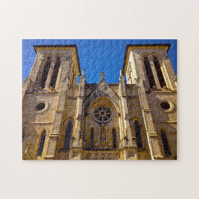 San Fernando Cathedral Texas. Jigsaw Puzzle (Horizontal)