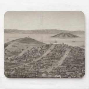 San Francisco, 1862 from Russian Hill Mouse Pad