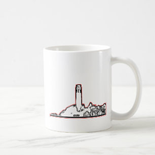 San Francisco 1986 Telegraph Hill The MUSEUM Zazzl Coffee Mug