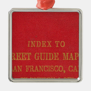 San Francisco 2 Metal Ornament