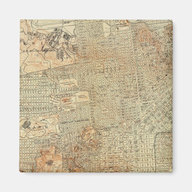 San Francisco 5 Magnet (Front)