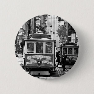 SAN FRANCISCO 6 CM ROUND BADGE