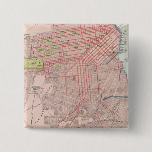 San Francisco 7 15 Cm Square Badge