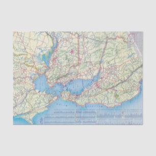 San Francisco and Vicinity Tissue Paper