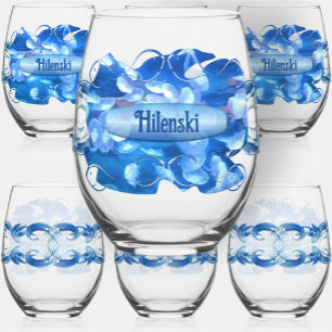 San Francisco Aquarium Jellyfish 0925 Stemless Wine Glass