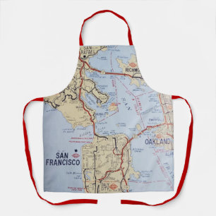 San Francisco Area Map  Apron