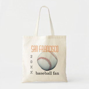 San Francisco Baseball Fan Tote Bag