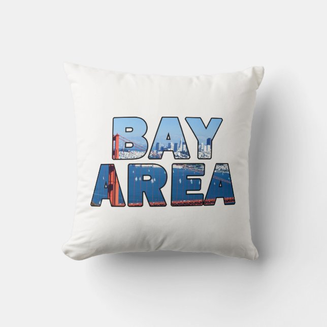 San Francisco Bay Area Cushion (Front)