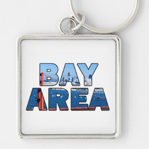 San Francisco Bay Area Key Ring