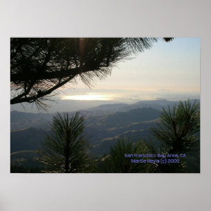 San Francisco Bay Area Print - Select Your Frame