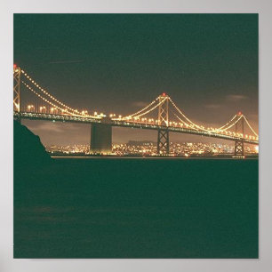 San Francisco Bay Bridge Poster